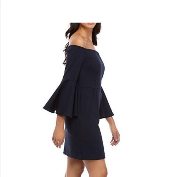 NWT Trina Turk Miley off the Shoulder Dress 2 - Picture 12 of 14